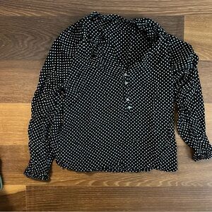 J.Crew Polka Dot Blouse